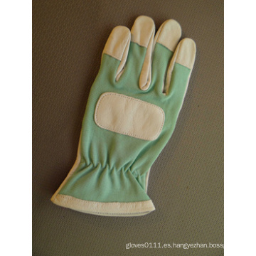 Pig Grain Leather Palm Mechanic Garden Glove-7312